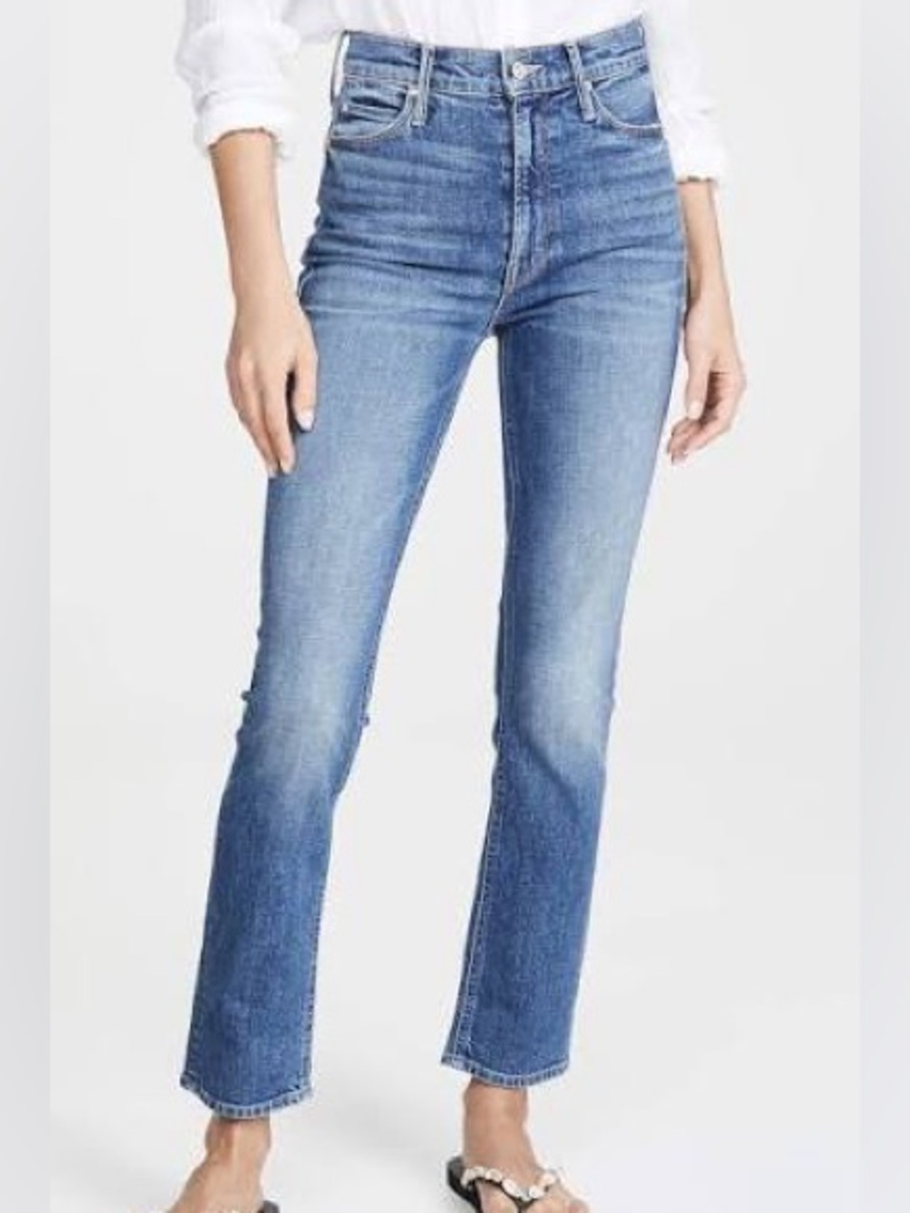 NWOT - Mother Denim Dazzler Jeans in Cowboys Don’t Cry / Sz 25